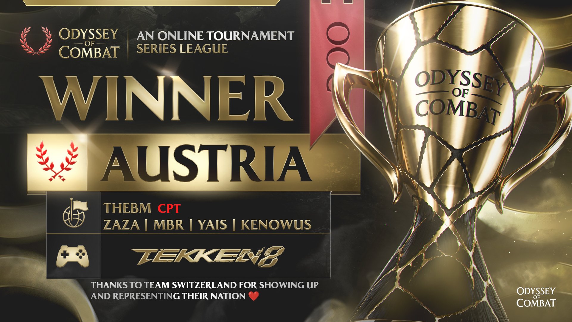 Austria Claims Victory in the OOC Tekken 8 Country Battle