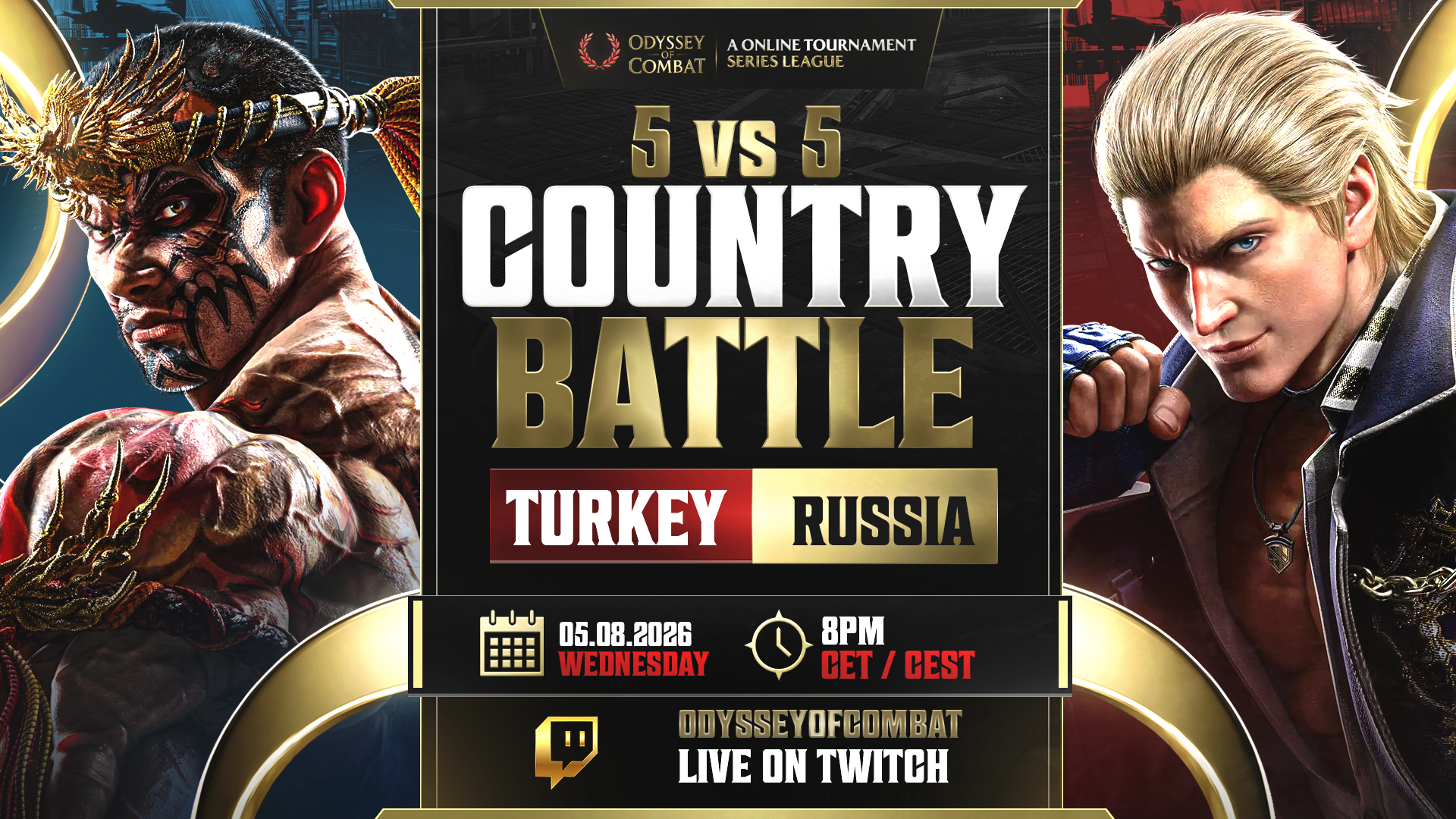 TEAM RUSSIA DEFEATS TEAM TURKEY IN THE OOC TEKKEN 8 COUNTRY BATTLE!