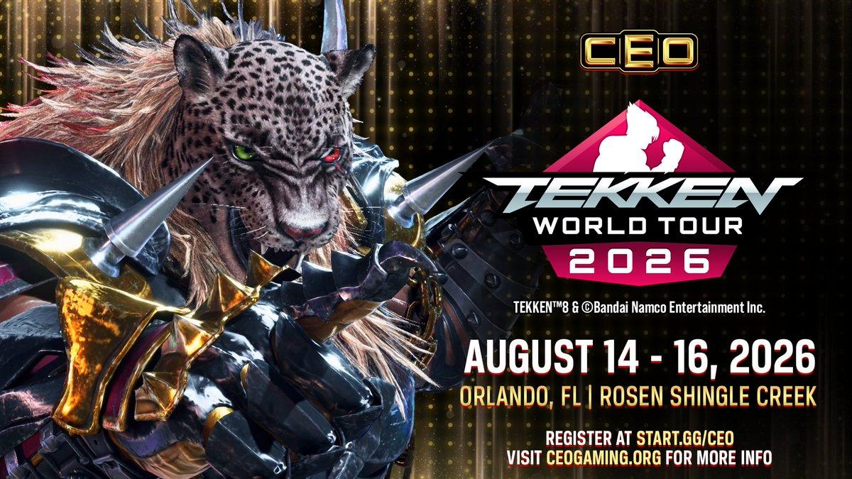 CEO 2026 IS UNDERWAY - CAPCOM CUP AND TEKKEN WORLD TOUR STAKES TAKE CENTER STAGE